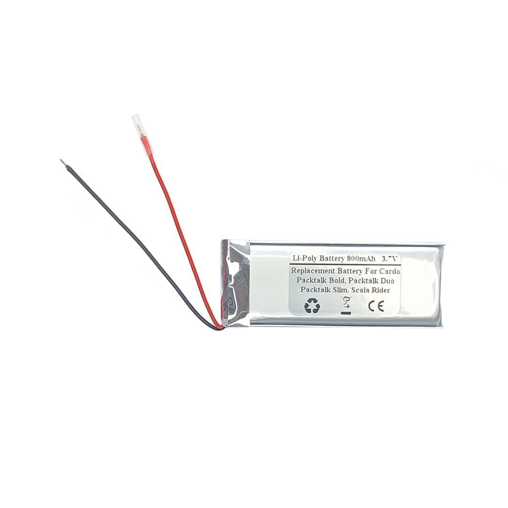 Amazon.com: 800mAh 3.7V Replacement Battery Compatible with Cardo